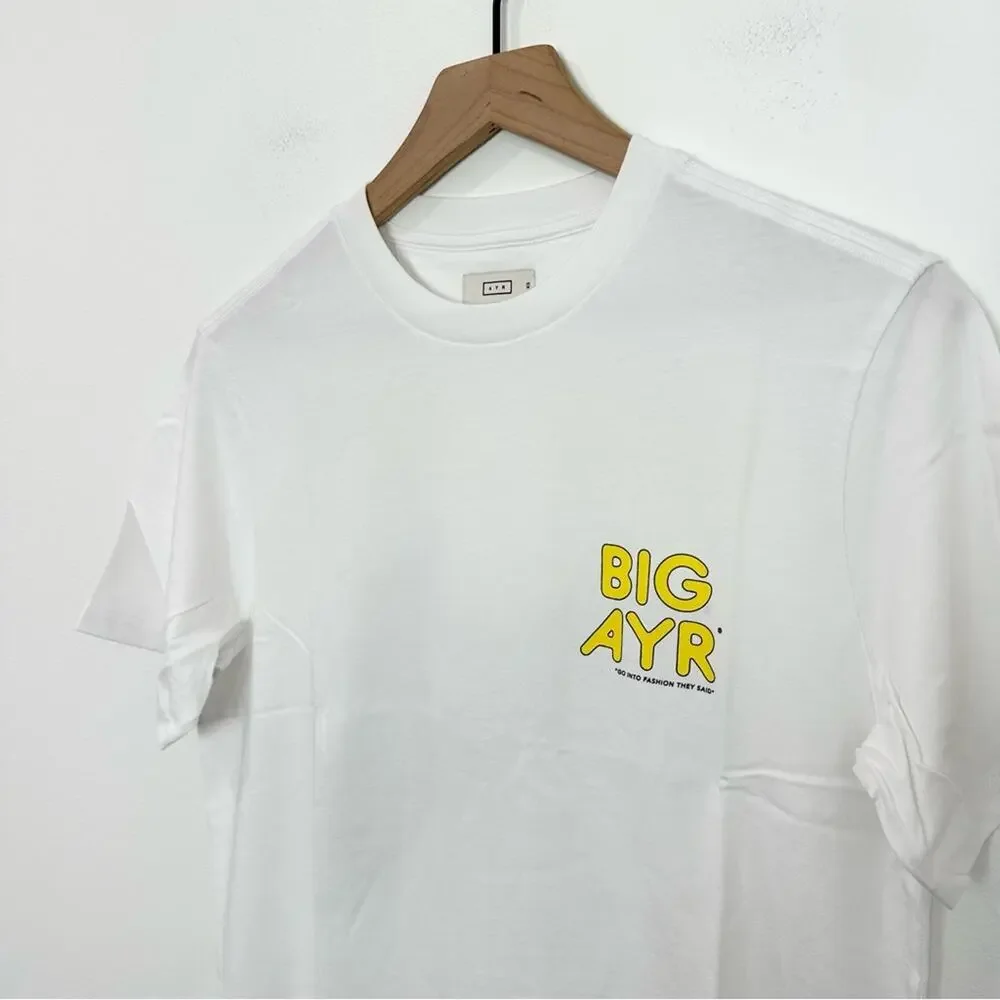 AYR The Big AYR Short Sleeve Tee Men’s Dirt Bike Graphic NEW size XS